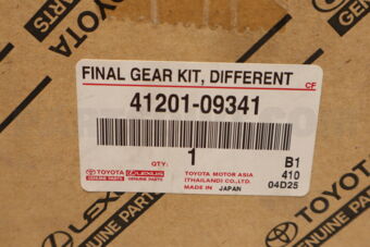 4120109341 FINAL GEAR KIT  DIFF