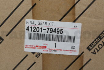 4120179495 FINAL GEAR KIT