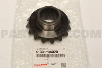 4133136020 Toyota GEAR, FRONT DIFFERENTIAL SIDE