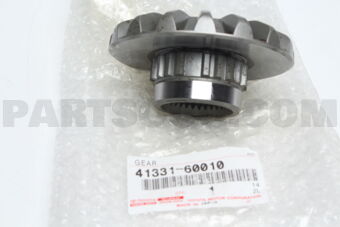 4133160010 Toyota GEAR, REAR DIFFERENTIAL SIDE