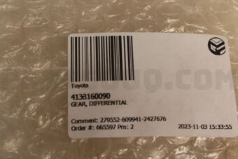 4133160090 Toyota GEAR, DIFFERENTIAL