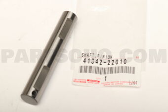 4134222010 SHAFT, FRONT DIFFERENTIAL PINION, 
