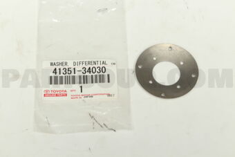 4135134030 WASHER, REAR DIFFERENTIAL PINION T