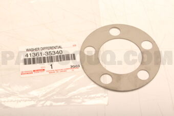 4136135340 Toyota WASHER, FRONT DIFFERENTIAL SIDE GEAR THRUST, NO.1