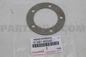 4136160330 WASHER, FRONT DIFFERENTIAL SIDE GE