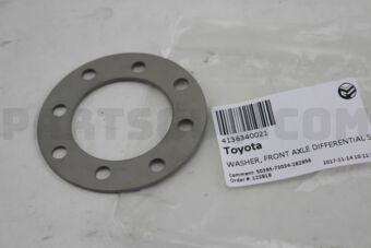 4136340021 WASHER, FRONT AXLE DIFFERENTIAL SI