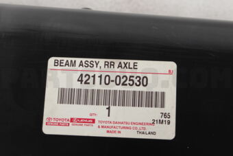 4211002530 BEAM ASSY, REAR AXLE