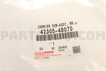 4230548070 Toyota CARRIER SUB-ASSY, RR