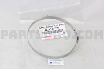 423450K100 Toyota CLAMP, NO.2 (FOR FRONT AXLE OUTBOARD JOINT BOOT), RH/LH
