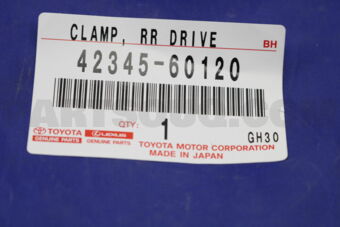 4234560120 CLAMP, NO.1 (FOR FRONT AXLE OUTBOA
