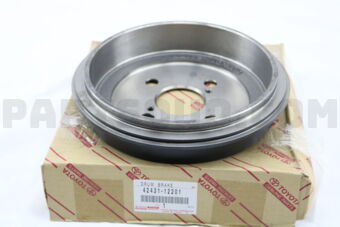 4243112201 Toyota DRUM SUB-ASSY, REAR BRAKE