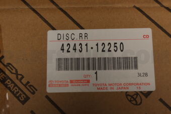 4243112250 Toyota DISC, REAR