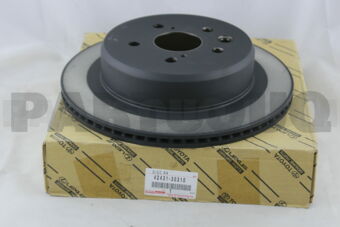 4243130310 DISC, REAR