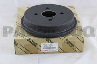 4243152011 DRUM SUB-ASSY, REAR BRAKE