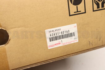 4243160140 Toyota DRUM SUB-ASSY, REAR BRAKE