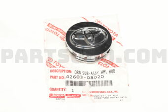 4260308020 ORNAMENT SUB-ASSY, WHEEL HUB