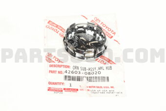 4260308020 ORNAMENT SUB-ASSY, WHEEL HUB