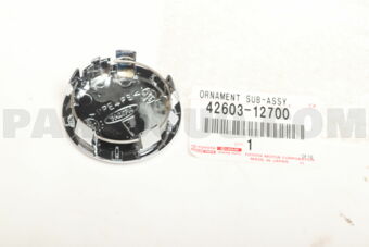 4260312700 ORNAMENT SUB-ASSY, WHEEL HUB