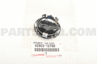 4260312700 ORNAMENT SUB-ASSY, WHEEL HUB