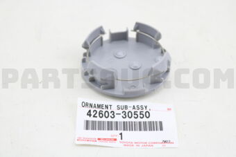 4260330550 ORNAMENT SUB-ASSY, WHEEL HUB