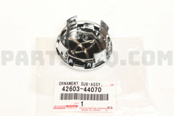 4260344070 ORNAMENT SUB-ASSY, WHEEL HUB