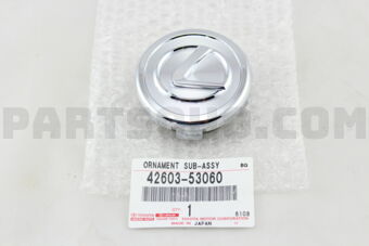 4260353060 ORNAMENT SUB-ASSY, WHEEL HUB