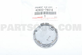 4260376010 ORNAMENT SUB-ASSY, WHEEL HUB