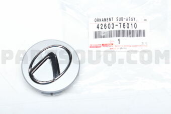 4260376010 ORNAMENT SUB-ASSY, WHEEL HUB
