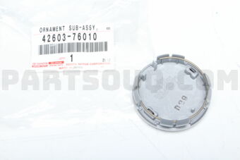 4260376010 ORNAMENT SUB-ASSY, WHEEL HUB