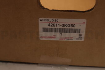 426110KG60 Toyota WHEEL  DISC
