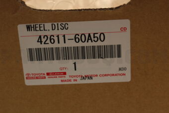 4261160A50 Toyota WHEEL, DISC
