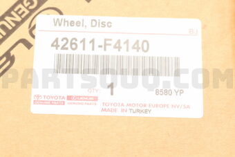 42611F4140 WHEEL  DISC