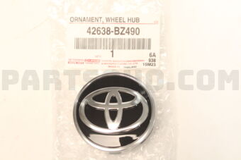 42638BZ490 Toyota ORNAMENT, WHEEL HUB