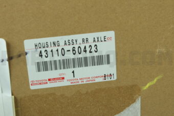 4311060423 HOUSING ASSY, FR AXLE