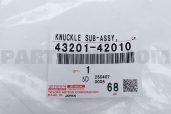 4320142010 KNUCKLE SUB-ASSY