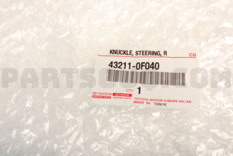 432110F040 KNUCKLE  STEERING