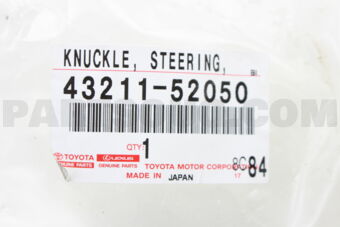 4321152050 KNUCKLE, STEERING, RH