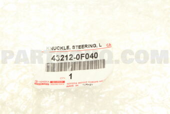 432120F040 KNUCKLE, STEERING