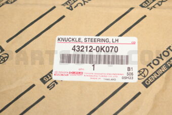 432120K070 KNUCKLE, STEERING, LH