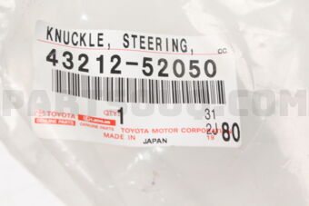 4321252050 KNUCKLE, STEERING, LH