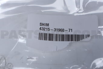 432153196071 Toyota SHIM