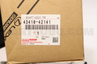 4341042141 SHAFT ASSY  FR