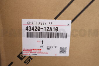 4342012A10 SHAFT ASSY, FRONT DRIVE, LH