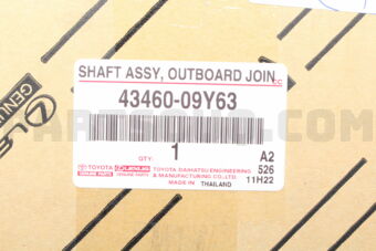 4346009Y63 SHAFT ASSY  OUTBOARD