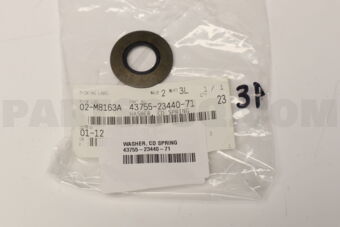 437552344071 Toyota WASHER, CD SPRING