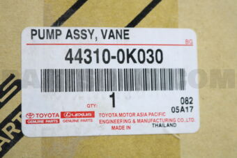 443100K030 PUMP ASSY, VANE
