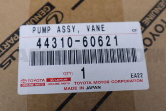 4431060621 Toyota PUMP ASSY, VANE