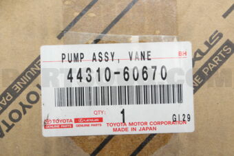 4431060670 PUMP ASSY  VANE