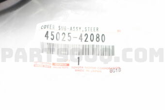 4502542080 COVER SUB-ASSY, STEERING COLUMN HO