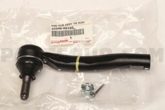 4504609160 Toyota END SUB-ASSY, TIE ROD, RH